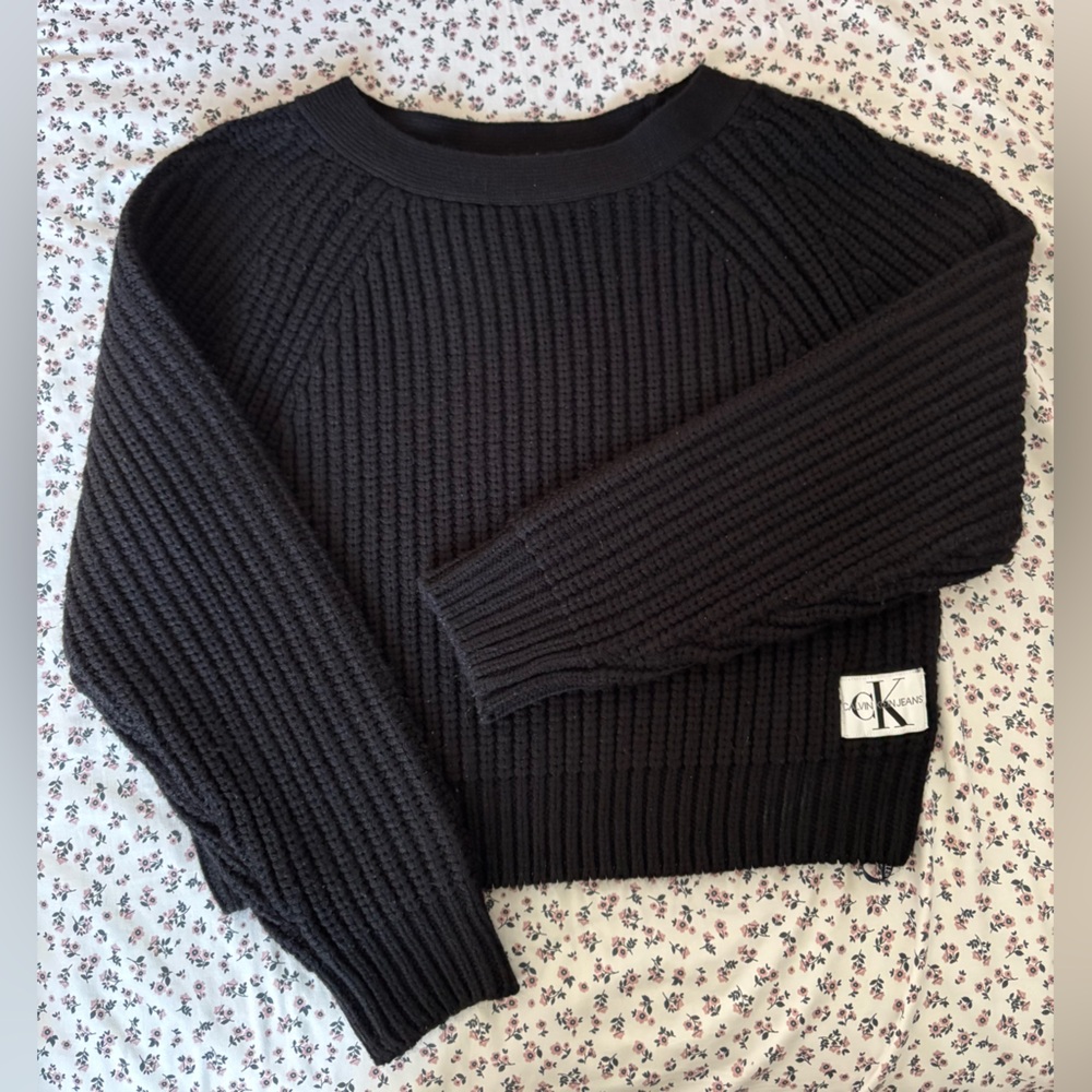 Calvin Klein Women's Black Sweater